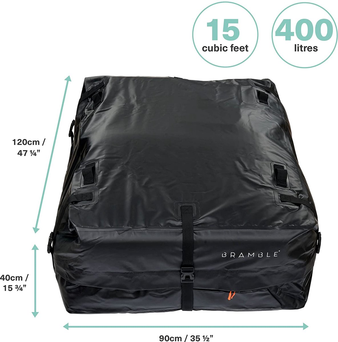 Exxen Heavy Duty Sac pour porte-bagages de toit de voiture (425