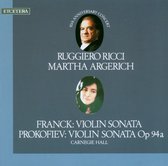 Ruggiero Ricci & Martha Argerich - Music For Violin & Piano (CD)