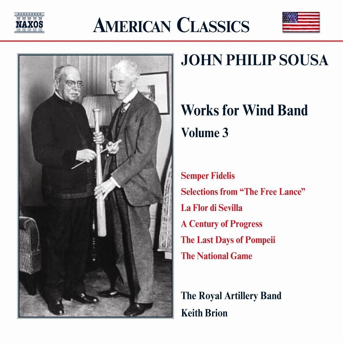 Royal Artillery Band - Sousa: Music For Wind Band 3 (CD)