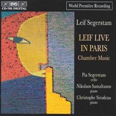 Sirodeau Segerstam - Leif Live In Paris - At The Border (CD)