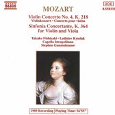 Ladislav Kyselak, Takako Nishizaki, Capella Istropolitana - Mozart: Violin Concerto 4/Sinfonia Concert (CD)