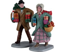 Lemax - Gifts For The Grandchildren, Set Of 2 - Kersthuisjes & Kerstdorpen