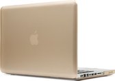 Mobigear Laptophoes geschikt voor Apple MacBook Pro 13 Inch (2012-2015) Hoes Hardshell Laptopcover MacBook Case | Mobigear Metallic - Goud - Model A1425 / A1502