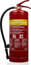 Smartwares 10.015.05 Brandblusser - 6 Liter - Schuim - Inclusief ophangbeugel - Brandklasse AB - BSI Gecertificeerd