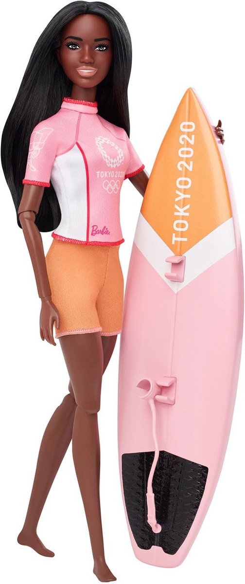 Barbie Ken Surf + Accy Doll Multicolor