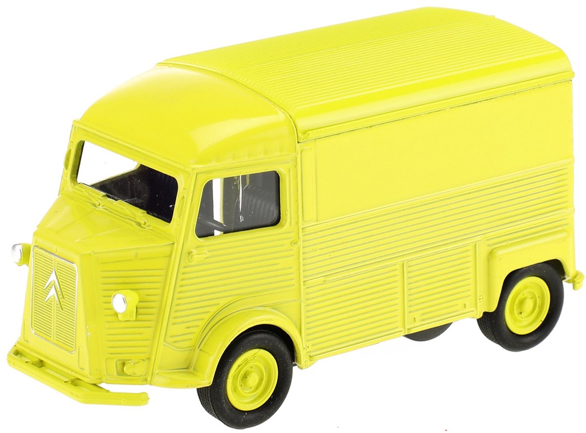 Welly Citroën Type H 4 Bus 10,5cm Geel