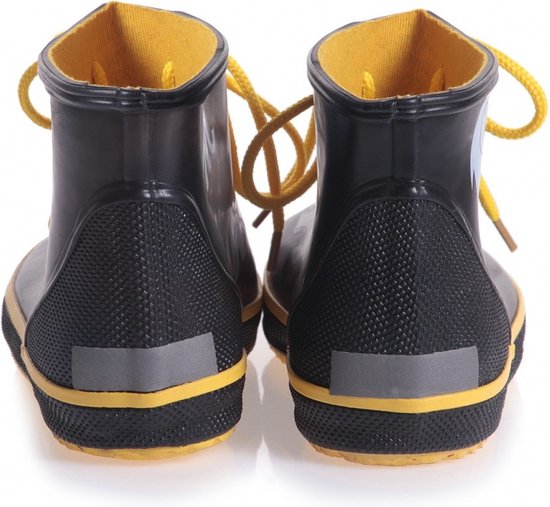 Botte de pluie basse pour enfant noire à imprimé éléphant 26