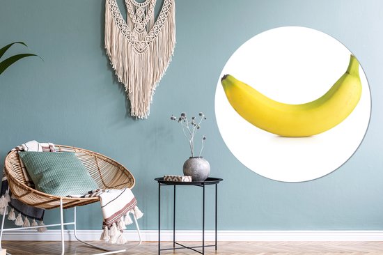 Copie de l'assiette en plastique Banana Wall Circle jaune ⌀ 140 cm