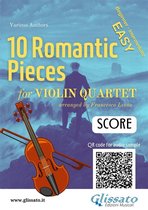 10 Romantic Pieces - Violin Quartet 5 - Violin Quartet Score of "10 Romantic Pieces"