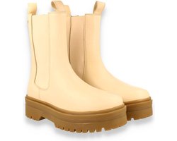 Copenhagen Shoebizz Copenhagen/shoes dames boots BEIGE 38