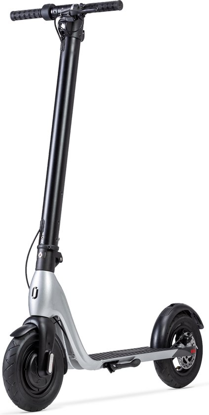 Jivr Elektrische Step - E Scooter voor volwassenen - 25 km/u (3 standen) - Handig vouwmechanisme Gewicht 13 kg - LED verlichting - Cruise Control - Schokbestendige wielen
