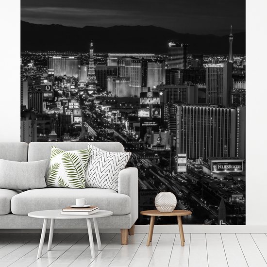 Papier Peint - Papier Papier peint photo Las Vegas la Nuit - Largeur 350 cm x Hauteur 350 cm