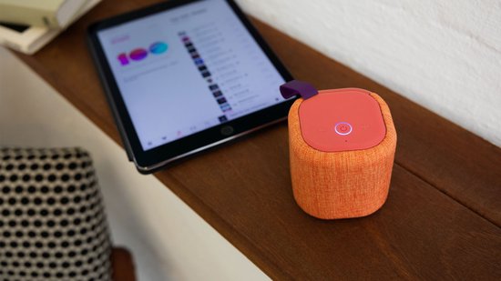 Remember Bluetooth Speaker Basso - Rosso van Gingko — afbeelding 3