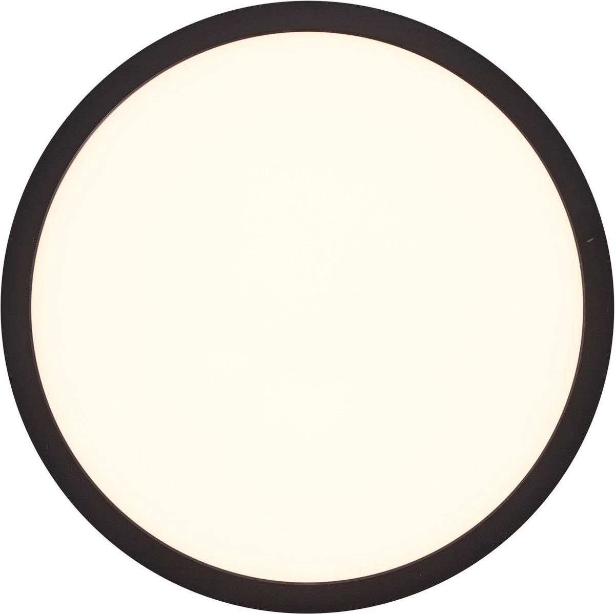 Brilliant plafondlamp LED Tuco zwart wit 16W