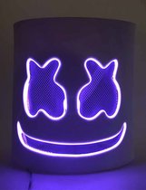 Elite - Masque LED violet guimauve adulte - Masques> Masques LED