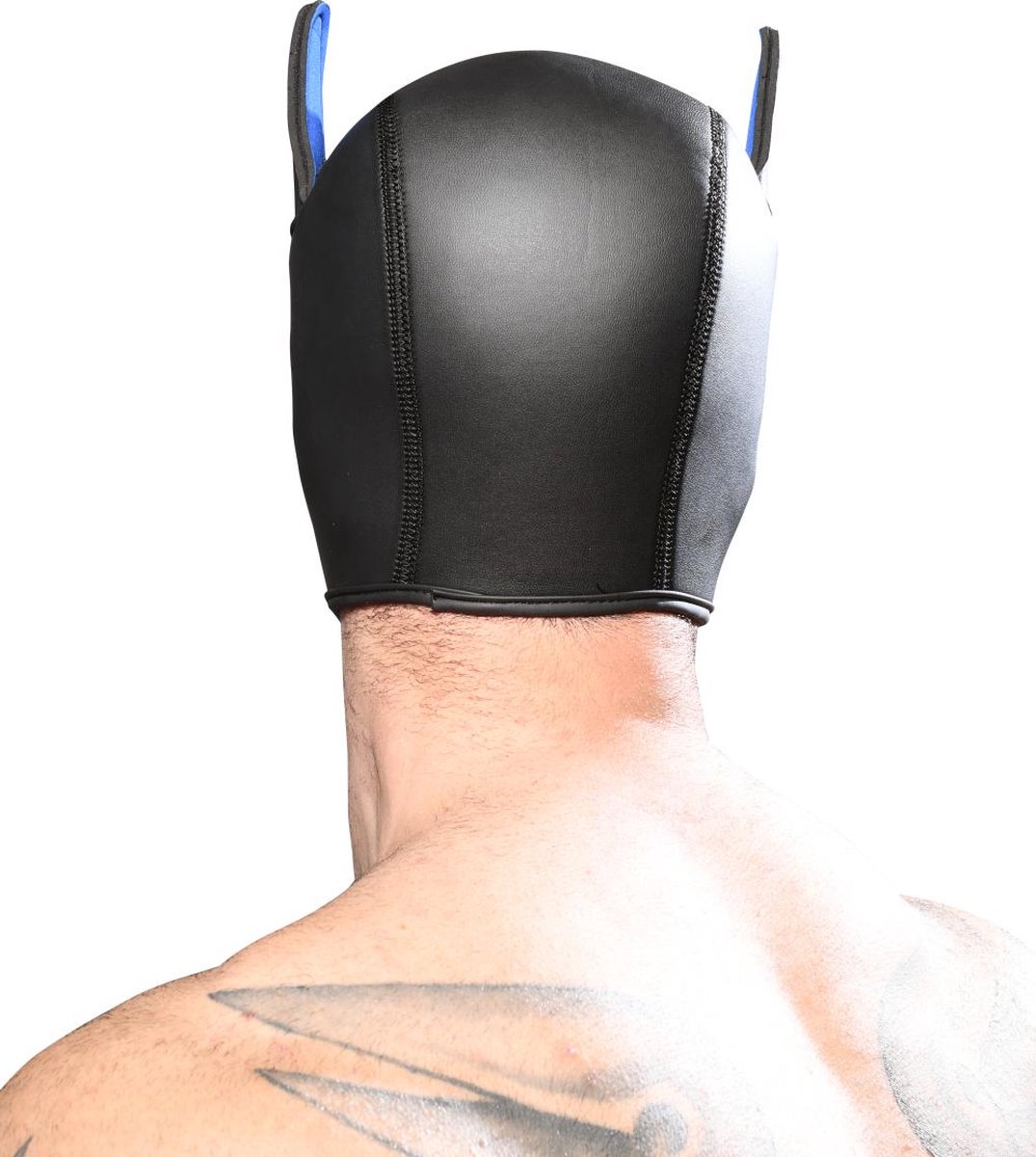 taxekoz Neopreen puppy-kapmasker met kraag, afneembaar cosplay