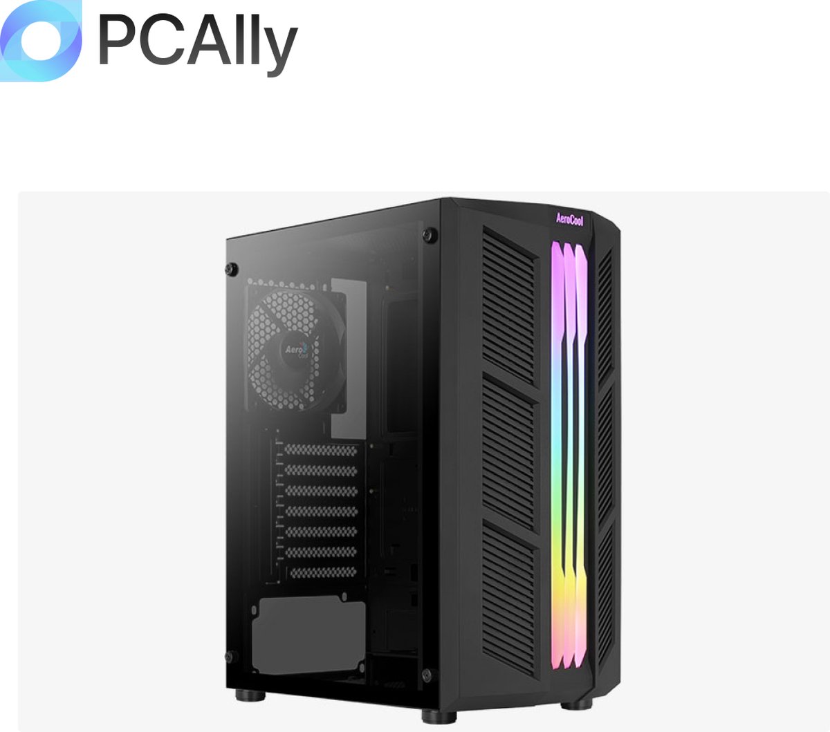PCAlly - Game PC - AMD Athlon 3000G - Radeon Vega 3 - 240 GB SSD - 8 GB RAM - Windows 11 - RGB