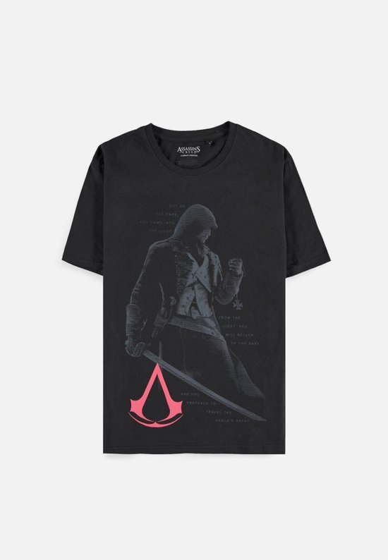 Assassin's Creed Heren Tshirt Arno Dorian Zwart