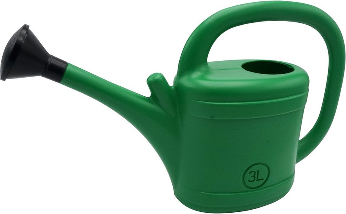 Prosperplast Gieter - groen - kunststof - met broeskop - 3 liter - gieters