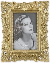 Klassieke fotolijst - Resin lijst - Goudkleur - 23,6 cm hoog