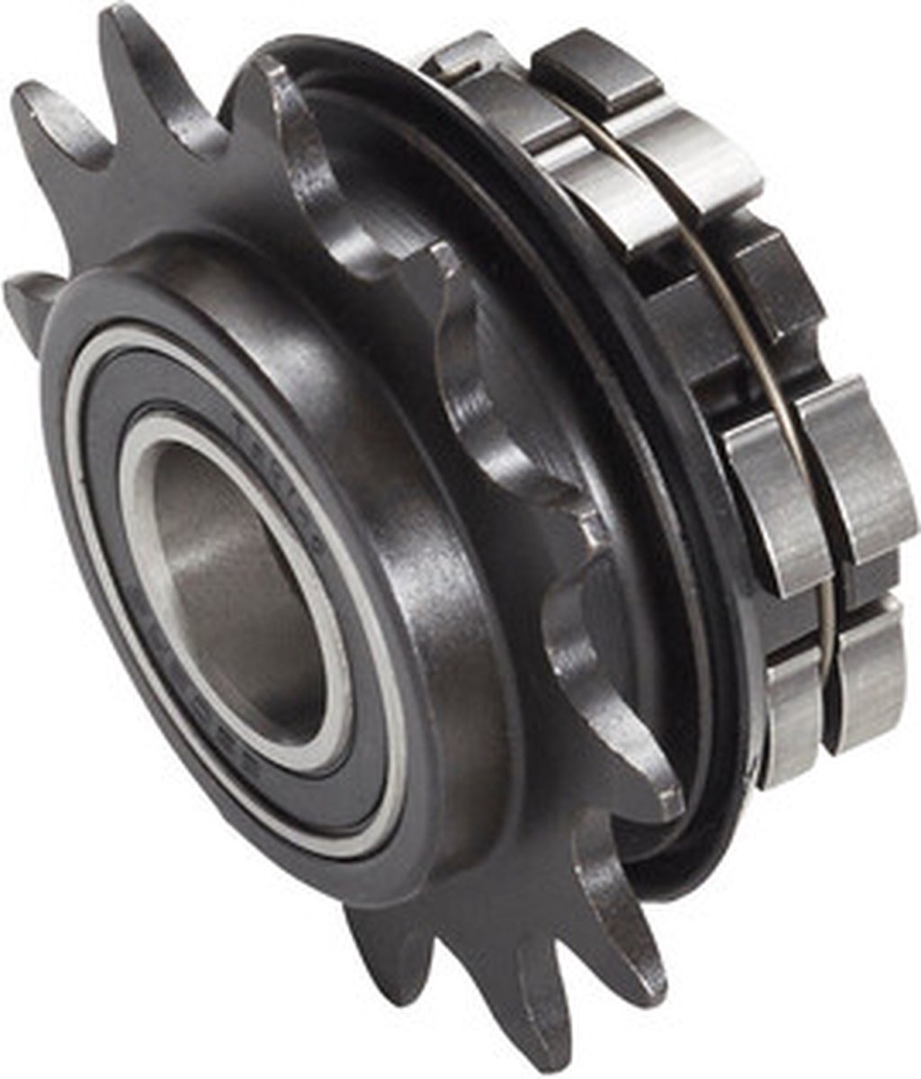SHIMANO Dx BMX Single Speed vrijlooptandwiel voor heren, zilver-zilver, 18 tanden