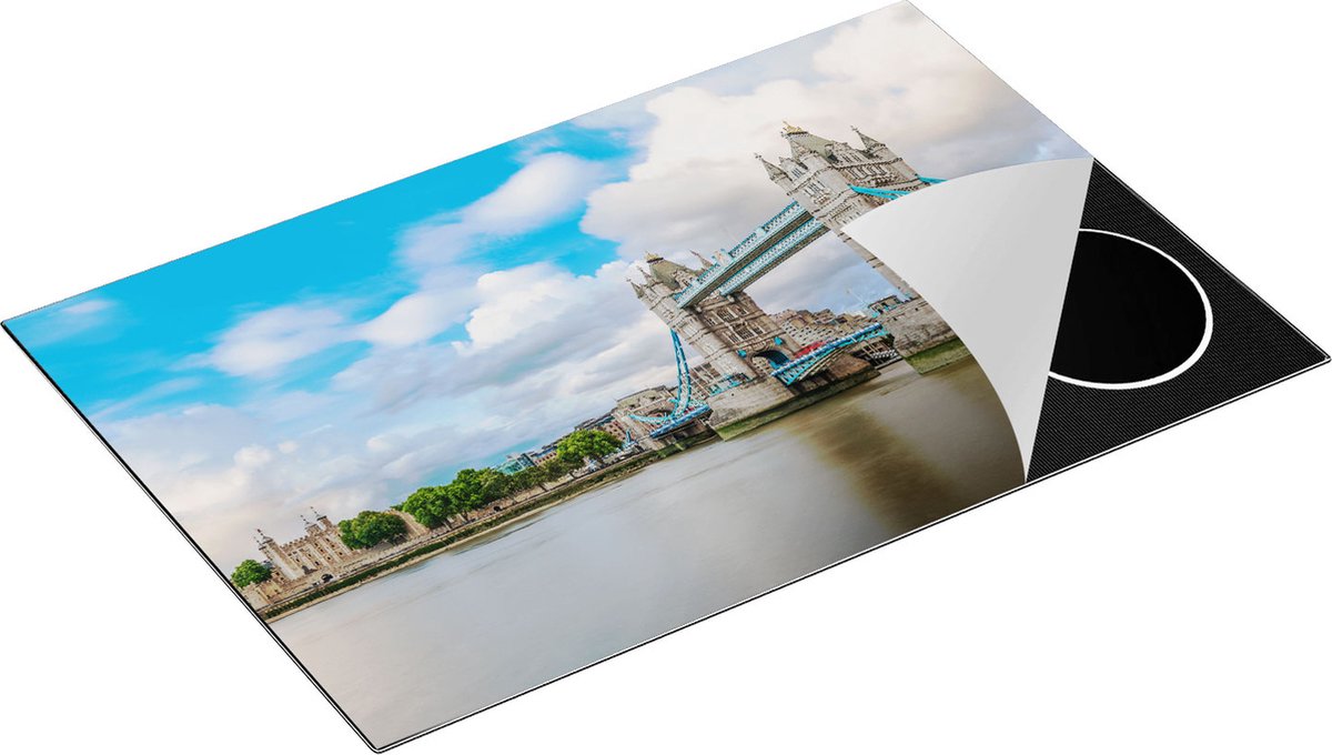 Chefcare Inductie Beschermer Tower Bridge in Londen - 80,2x52,2 cm - Afdekplaat Inductie - Kookplaat Beschermer - Inductie Mat