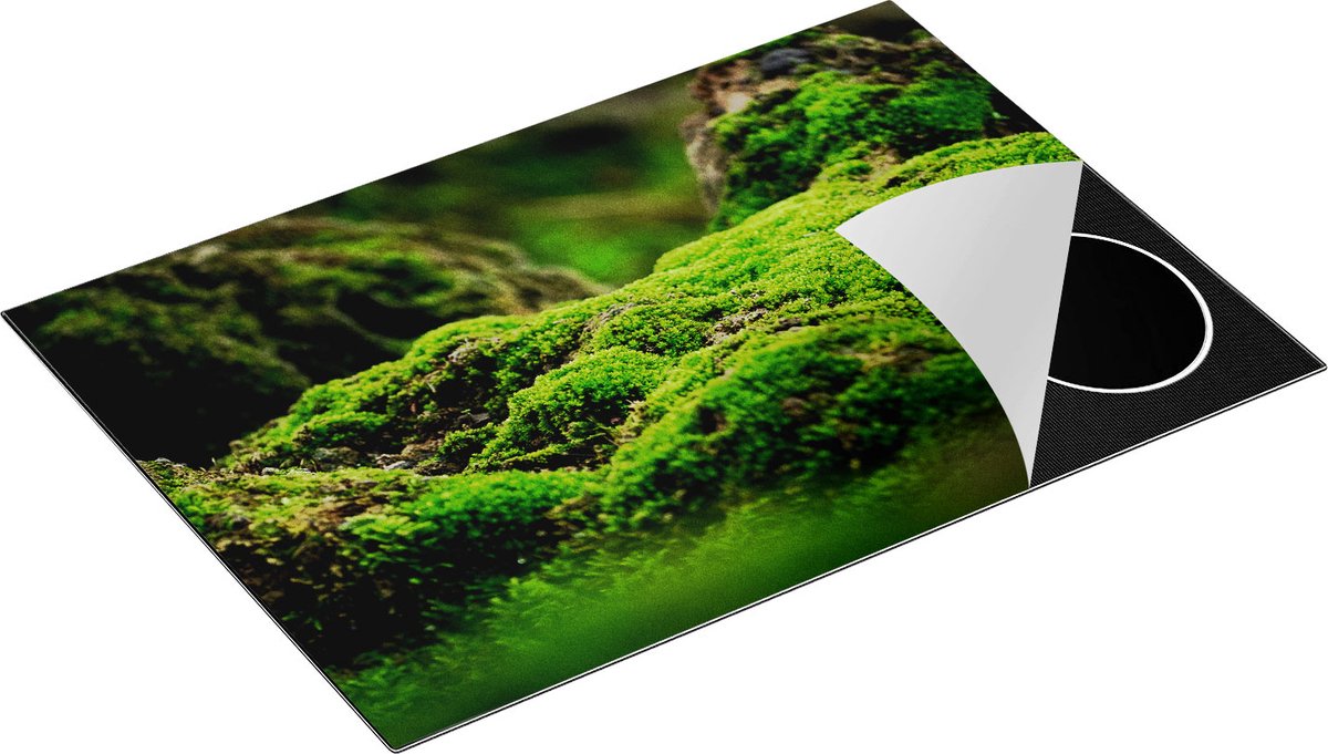 Chefcare Inductie Beschermer Groen Mos - 75x52 cm - Afdekplaat Inductie - Kookplaat Beschermer - Inductie Mat