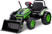 Tracteur à pédales Homcom pelle assise pour enfants véhicule tout-terrain avec bras de pelle à musique 370-167V90