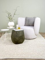 MOMO Rugs Bubbles Beige Vloerkleed - 60x90  - Rechthoek - Laagpolig,Structuur Tapijt - Modern - Beige