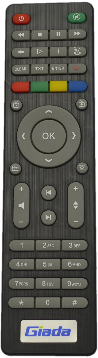 Giada Option Pack Remote afstandsbediening IR Draadloos PC