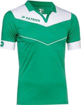 Patrick Power Shirt Korte Mouw Kinderen - Groen / Wit | Maat: 7/8