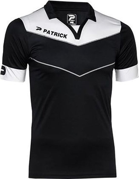 Patrick Power Shirt Korte Mouw Heren - Zwart / Wit | Maat: S