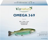 Vianatura Omega 3-6-9 – Gezond hart – Hart & Bloedvaten – voedingssupplement 160 softcapsules