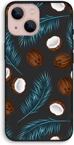 Case Company® - Hoesje geschikt voor iPhone 13 hoesje - Kokosnoot - Biologisch Afbreekbaar Telefoonhoesje - Bescherming alle Kanten en Schermrand