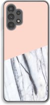 Case Company® - Hoesje geschikt voor Samsung Galaxy A13 4G hoesje - A touch of peach - Soft Cover Telefoonhoesje - Bescherming aan alle Kanten en Schermrand