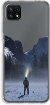 Case Company® - Hoesje geschikt voor Samsung Galaxy A22 5G hoesje - Wanderlust - Soft Cover Telefoonhoesje - Bescherming aan alle Kanten en Schermrand