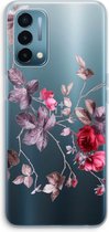 Case Company® - Hoesje geschikt voor OnePlus Nord N200 5G hoesje - Mooie bloemen - Soft Cover Telefoonhoesje - Bescherming aan alle Kanten en Schermrand