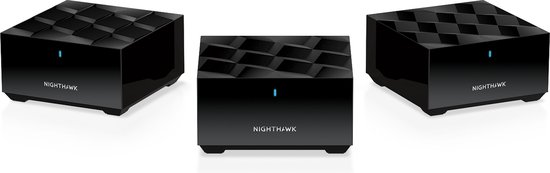NETGEAR Nighthawk MK63 - Mesh Wifi - geschikt voor Wifi 6 - AX - Dual-band / 3-pack