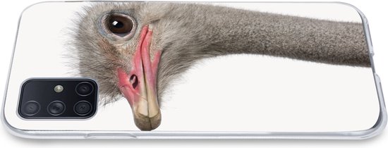 Coque Samsung Galaxy A51 - Autruche - Enfants - Garçons - Filles - Coque de téléphone en Siliconen
