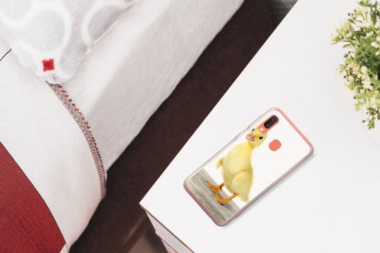Coque Samsung Galaxy Chambre de bébé - Bébé - Caneton - Poussin Canard - Doux - Chambre de bébé - Chambre de fille - Coque de téléphone en Siliconen -