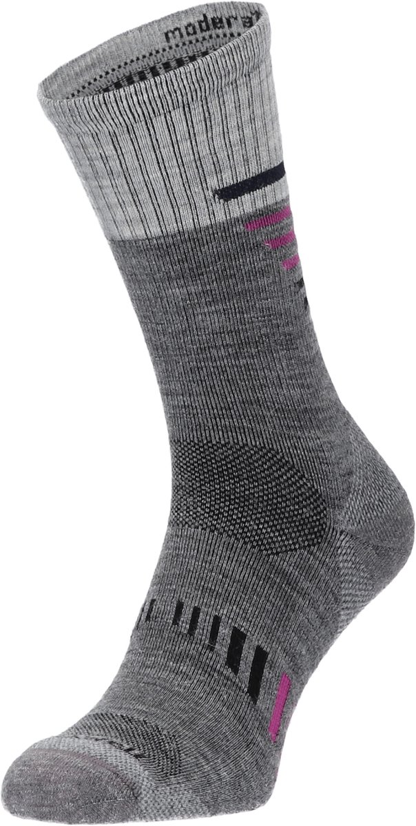 Sockwell Ascend II Crew Dames Wandelsokken Klasse 1 Grijs