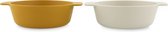 Trixie PLA bowl mustard set van 2