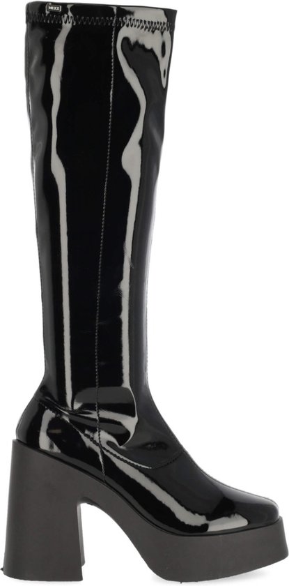 High Heel Boot Kora Dames - Zwart - Maat 41 - Dames laarzen