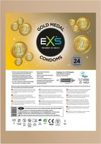 Préservatifs Exs Gold Medal - paquet de 24