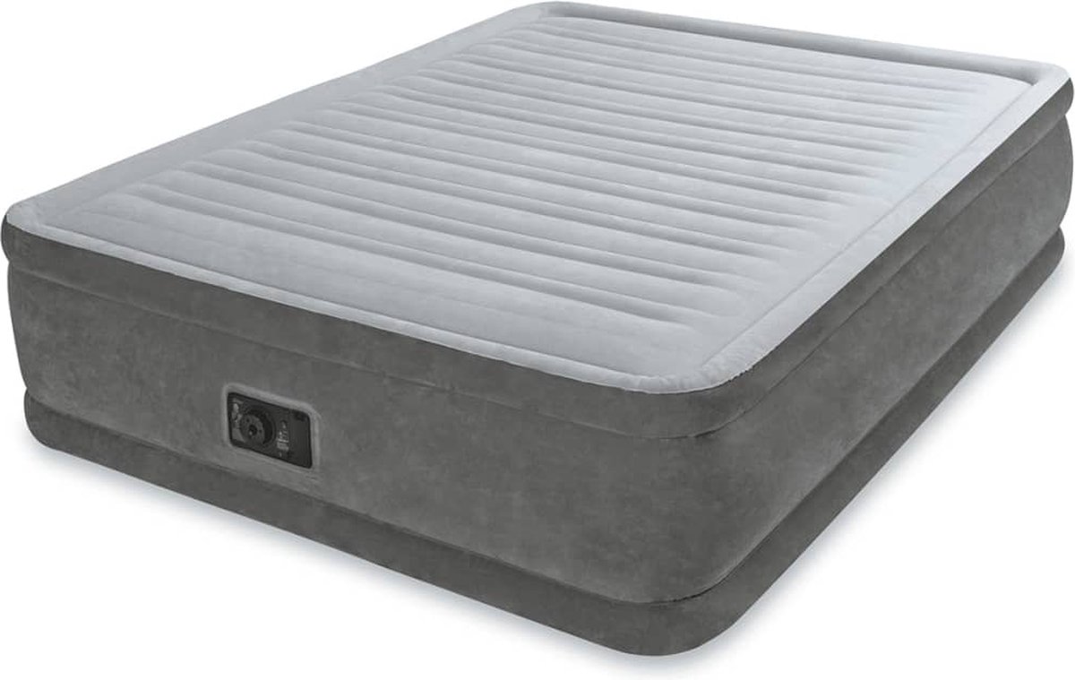 Intex Comfort Pluche Luchtbed 152x203x46 cm PVC wit 64414