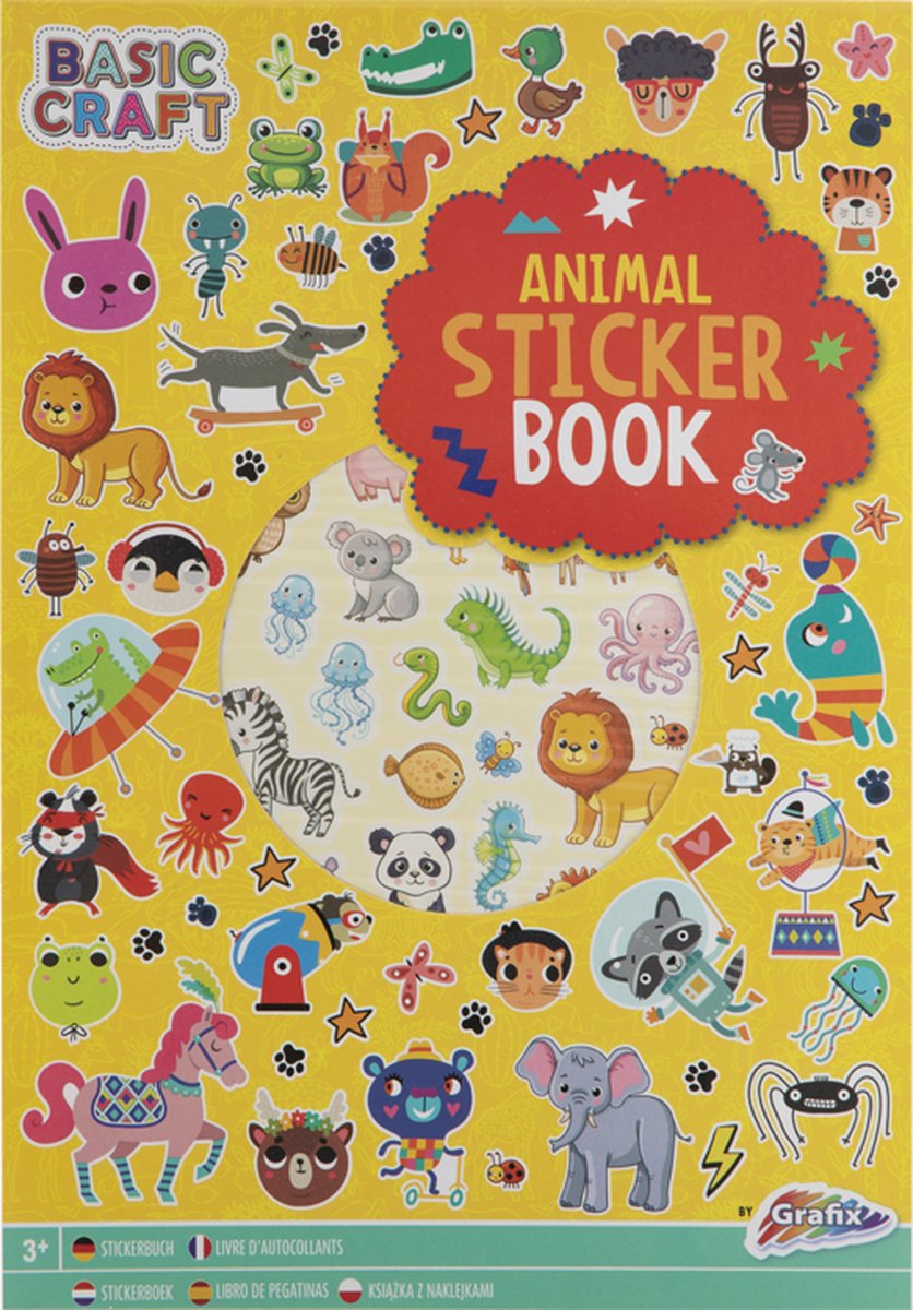 Stickerboek voor Kinderen 3pcs - Stickers Kinderen Knutselen - Stickers Meisjes - Creatief met Stickers Kids - Geschikt als beloningsstickers — afbeelding 5