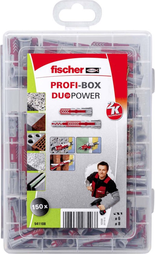 Fischer Profi-Box DuoPower pluggen kort en lang