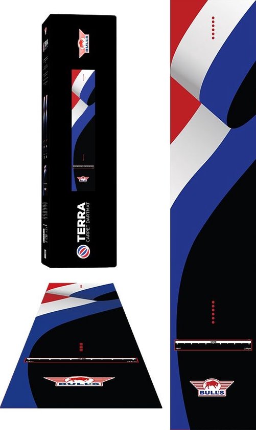 Bulls Ruberen Dartmat excl Oche ✓ - Dartshop Leiden