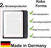 Screenprotector Kobo Forma 2 stuks - Made in Germany