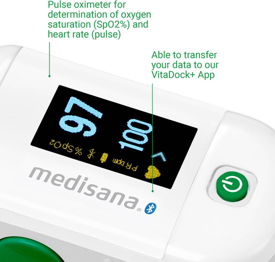 medisana PM 100 Connect Saturatiemeter